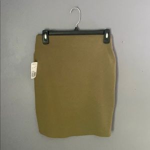 NWT Olive green skirt